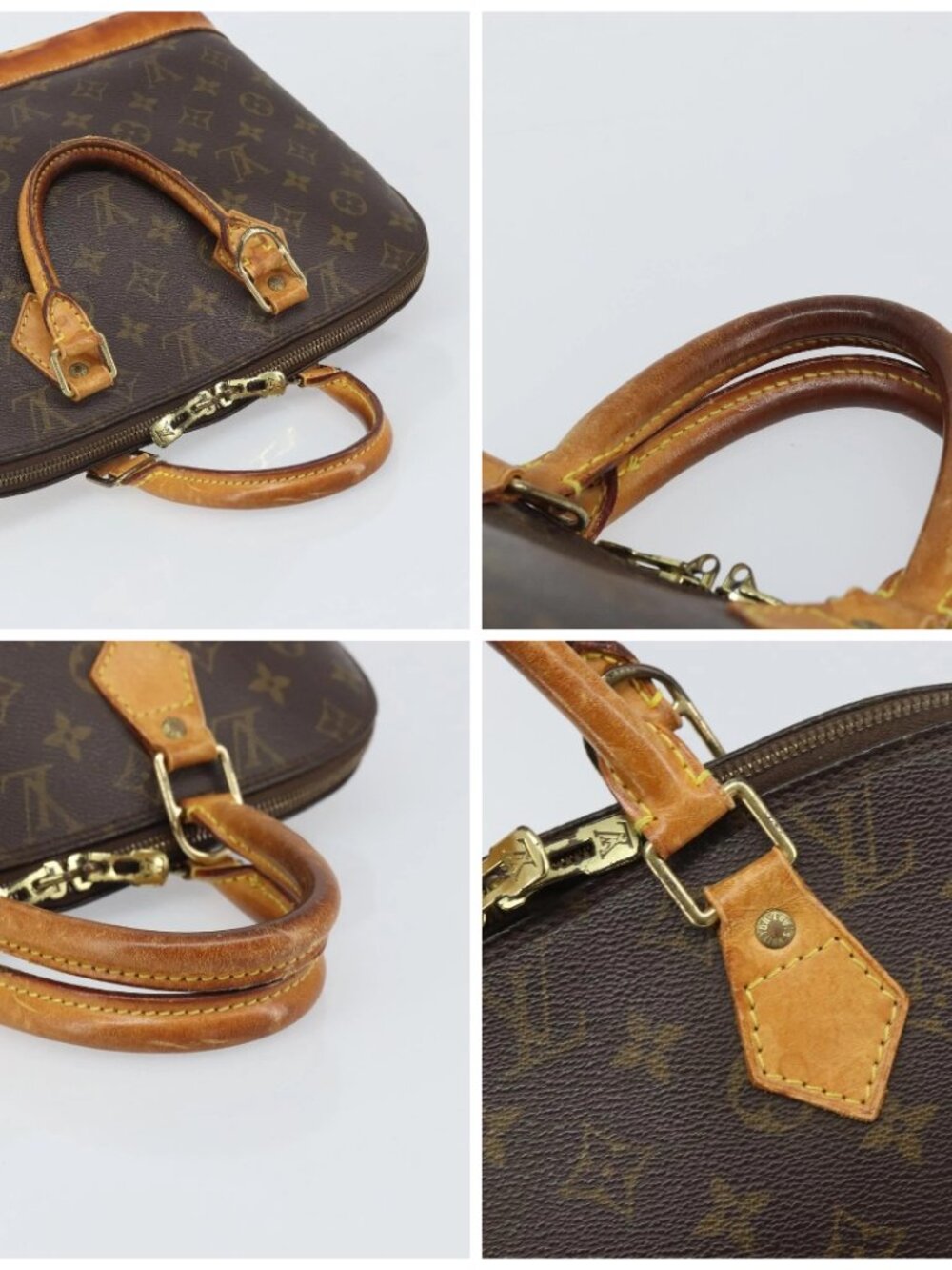 LOUIS VUITTON Monogram Alma Hand Bag M51130 LV Auth 170616 - Picture 16 of 16